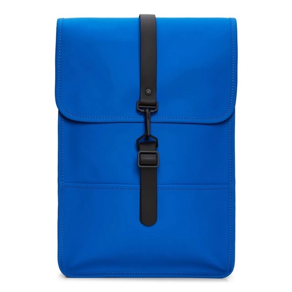 NWT Rains Large Waterproof Backpack W3 in Color Waves - Picture 1 of 13